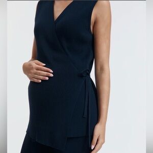 Legoe Heritage Navy Maternity Jumpsuit